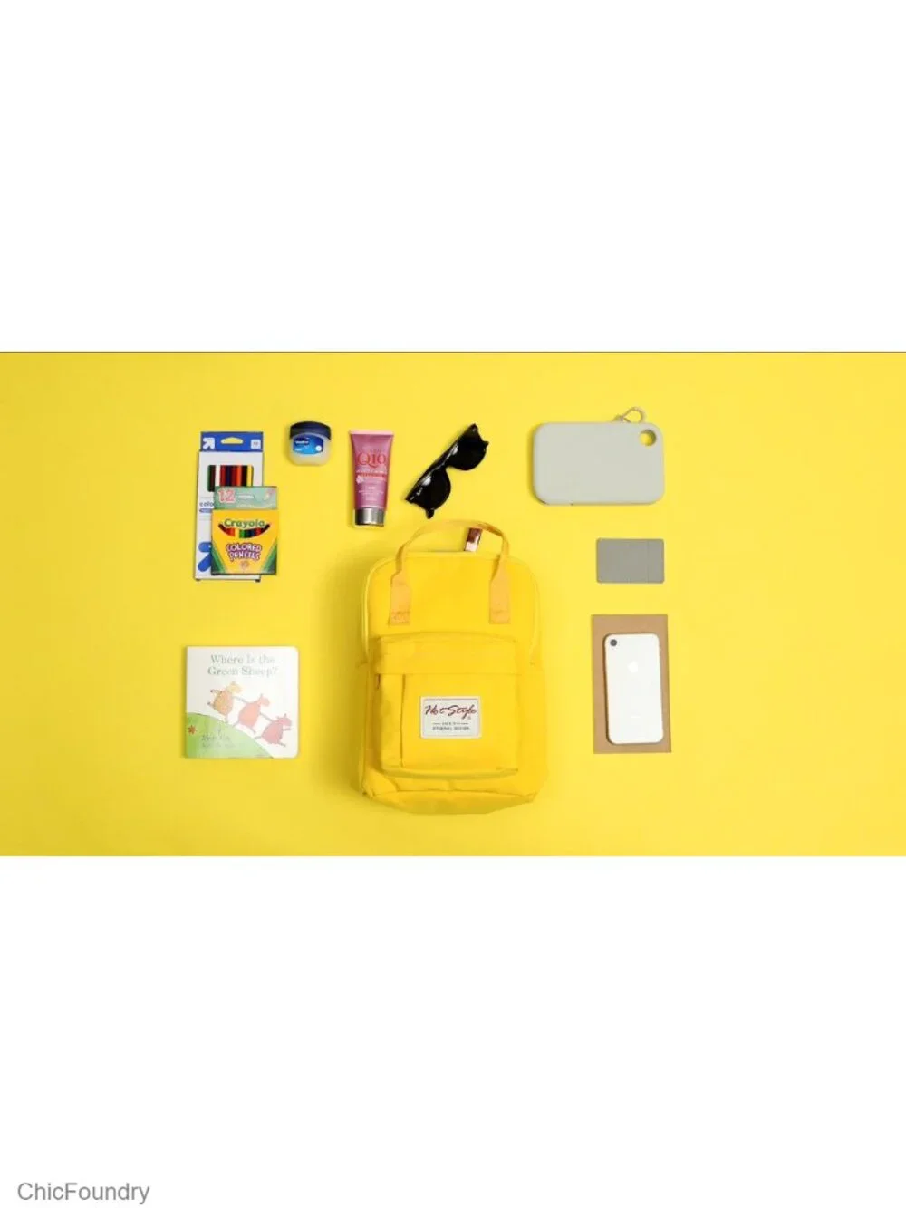 Mini Backpack Purse Hands-Free, Water-Resistant, 10 Pockets, Fits iPad